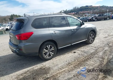 2019 Nissan Pathfinder Sv from USA, damaged, VIN 5N1DR2MM1KC580162